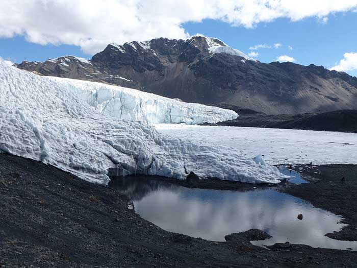 pastoruri glacier clear-day