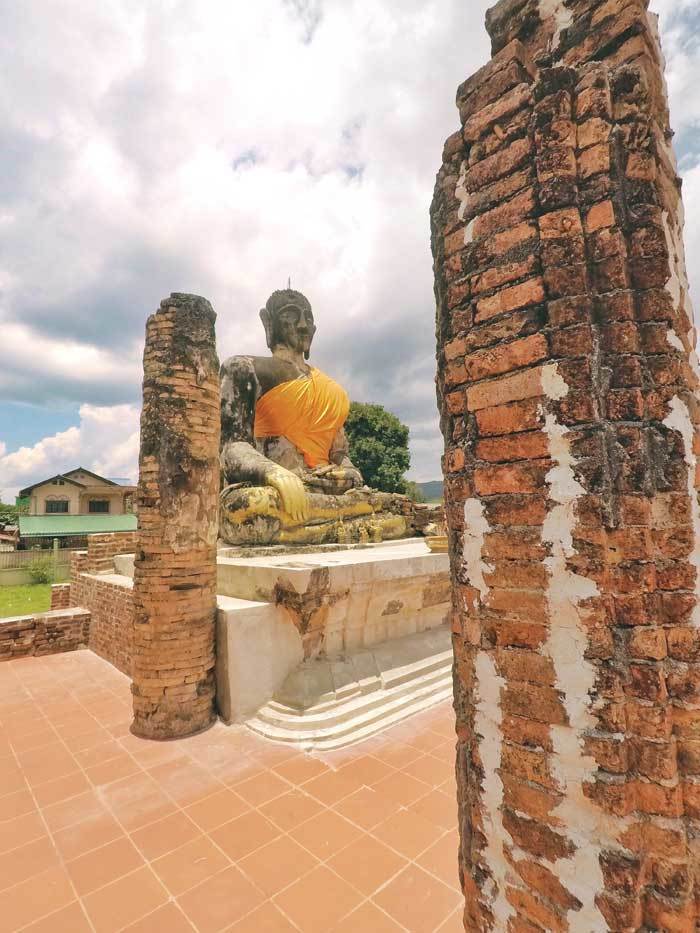 sitting-Buddha-in-Wat-Phiavat